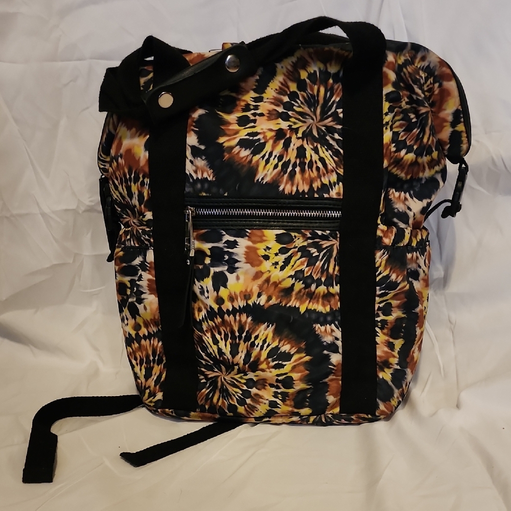 Madden Girl Multicolor Tie-Dye Fabric